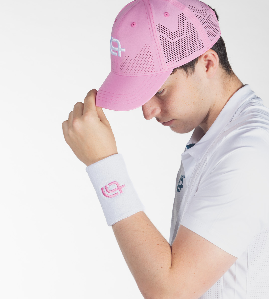 White - Pink